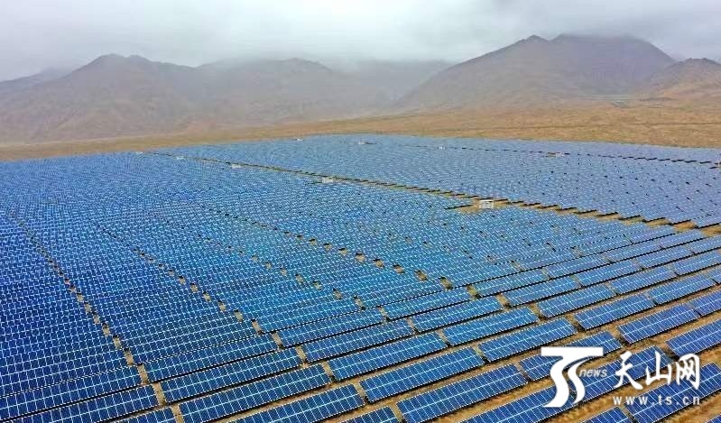 6月18日，在喀什地區(qū)塔什庫爾干塔吉克自治縣拍攝的深能福塔電站一角。石榴云/新疆日報記者蔡增樂攝